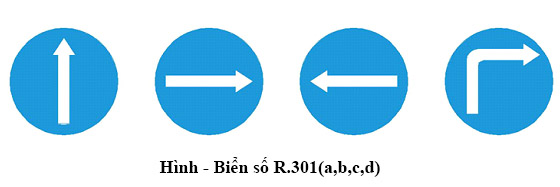 Biển báo hiệu lệnh QCVN 41:2019/BGTVT